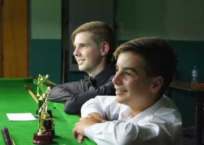 2015 Junior State Snooker U 15 finalists Cooper and Abe1 400x284 - 2015 JUNIOR STATE SNOOKER