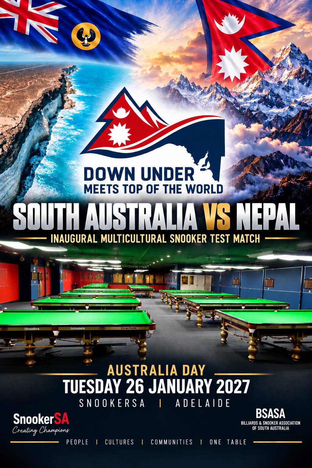Snooker S.A. Vs Nepal